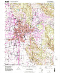 Santa Rosa California Historical topographic map, 1:24000 scale, 7.5 X 7.5 Minute, Year 1994