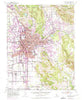 Santa Rosa California Historical topographic map, 1:24000 scale, 7.5 X 7.5 Minute, Year 1954