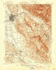 Santa Rosa California Historical topographic map, 1:62500 scale, 15 X 15 Minute, Year 1944
