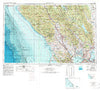 Santa Rosa California Historical topographic map, 1:250000 scale, 1 X 2 Degree, Year 1958