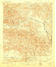 Santa Susana California Historical topographic map, 1:62500 scale, 15 X 15 Minute, Year 1903