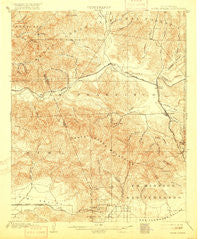 Santa Susana California Historical topographic map, 1:62500 scale, 15 X 15 Minute, Year 1903