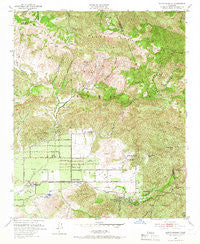 Santa Susana California Historical topographic map, 1:24000 scale, 7.5 X 7.5 Minute, Year 1951