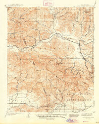 Santa Susana California Historical topographic map, 1:62500 scale, 15 X 15 Minute, Year 1903