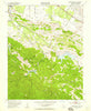 Santa Teresa Hills California Historical topographic map, 1:24000 scale, 7.5 X 7.5 Minute, Year 1953