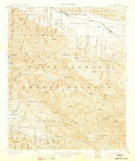 Santa Ynez California Historical topographic map, 1:125000 scale, 30 X 30 Minute, Year 1905