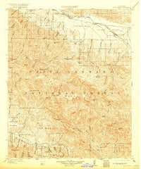 Santa Ynez California Historical topographic map, 1:125000 scale, 30 X 30 Minute, Year 1905