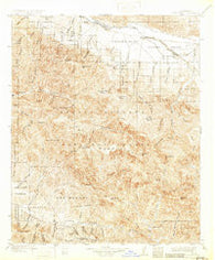 Santa Ynez California Historical topographic map, 1:125000 scale, 30 X 30 Minute, Year 1905