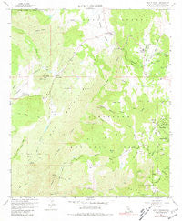 Santa Ysabel California Historical topographic map, 1:24000 scale, 7.5 X 7.5 Minute, Year 1960