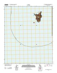 Santa Barbara Island California Historical topographic map, 1:24000 scale, 7.5 X 7.5 Minute, Year 2012