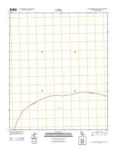 Santa Barbara Island OE N California Historical topographic map, 1:24000 scale, 7.5 X 7.5 Minute, Year 2012
