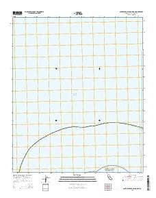 Santa Barbara Island OE N California Current topographic map, 1:24000 scale, 7.5 X 7.5 Minute, Year 2015