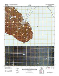 Santa Catalina East California Historical topographic map, 1:24000 scale, 7.5 X 7.5 Minute, Year 2012