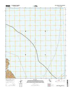 Santa Catalina East OE N California Current topographic map, 1:24000 scale, 7.5 X 7.5 Minute, Year 2015