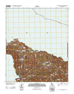 Santa Catalina North California Historical topographic map, 1:24000 scale, 7.5 X 7.5 Minute, Year 2012