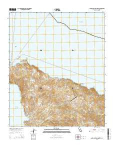 Santa Catalina North California Current topographic map, 1:24000 scale, 7.5 X 7.5 Minute, Year 2015