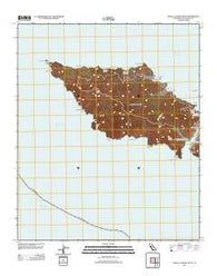 Santa Catalina West California Historical topographic map, 1:24000 scale, 7.5 X 7.5 Minute, Year 2012