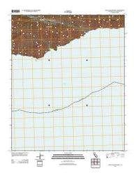 Santa Cruz Island C California Historical topographic map, 1:24000 scale, 7.5 X 7.5 Minute, Year 2012