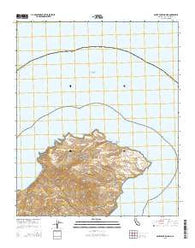 Santa Cruz Island D California Current topographic map, 1:24000 scale, 7.5 X 7.5 Minute, Year 2015