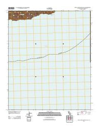 Santa Cruz Island D OE S California Historical topographic map, 1:24000 scale, 7.5 X 7.5 Minute, Year 2012