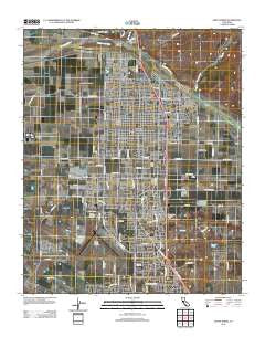 Santa Maria California Historical topographic map, 1:24000 scale, 7.5 X 7.5 Minute, Year 2012