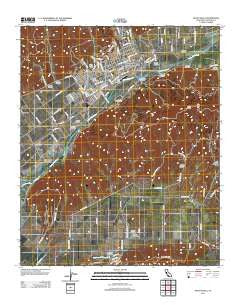 Santa Paula California Historical topographic map, 1:24000 scale, 7.5 X 7.5 Minute, Year 2012
