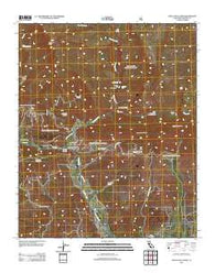 Santa Paula Peak California Historical topographic map, 1:24000 scale, 7.5 X 7.5 Minute, Year 2012