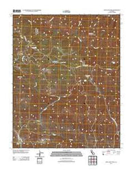 Santa Rita Peak California Historical topographic map, 1:24000 scale, 7.5 X 7.5 Minute, Year 2012