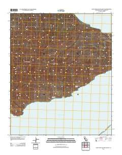 Santa Rosa Island South California Historical topographic map, 1:24000 scale, 7.5 X 7.5 Minute, Year 2012