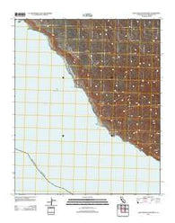 Santa Rosa Island West California Historical topographic map, 1:24000 scale, 7.5 X 7.5 Minute, Year 2012
