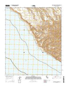 Santa Rosa Island West California Current topographic map, 1:24000 scale, 7.5 X 7.5 Minute, Year 2015