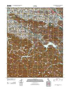 Santa Teresa Hills California Historical topographic map, 1:24000 scale, 7.5 X 7.5 Minute, Year 2012