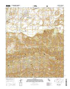 Santa Ynez California Current topographic map, 1:24000 scale, 7.5 X 7.5 Minute, Year 2015