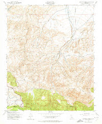 Santiago Creek California Historical topographic map, 1:24000 scale, 7.5 X 7.5 Minute, Year 1943