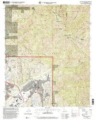 Santiago Peak California Historical topographic map, 1:24000 scale, 7.5 X 7.5 Minute, Year 1997
