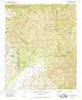 Santiago Peak California Historical topographic map, 1:24000 scale, 7.5 X 7.5 Minute, Year 1954