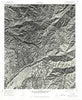 Santiago Peak California Historical topographic map, 1:24000 scale, 7.5 X 7.5 Minute, Year 1974