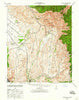 Santiago Peak California Historical topographic map, 1:62500 scale, 15 X 15 Minute, Year 1942