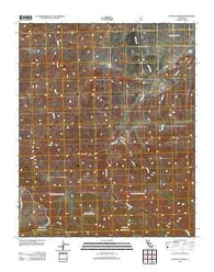 Santiago Creek California Historical topographic map, 1:24000 scale, 7.5 X 7.5 Minute, Year 2012