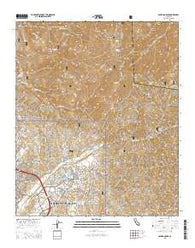 Santiago Peak California Current topographic map, 1:24000 scale, 7.5 X 7.5 Minute, Year 2015