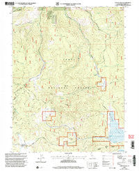 Sardine Peak California Historical topographic map, 1:24000 scale, 7.5 X 7.5 Minute, Year 2000