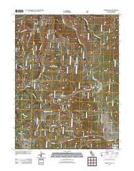 Sardine Peak California Historical topographic map, 1:24000 scale, 7.5 X 7.5 Minute, Year 2012