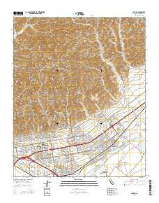 Saticoy California Current topographic map, 1:24000 scale, 7.5 X 7.5 Minute, Year 2015