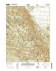 Sattley California Current topographic map, 1:24000 scale, 7.5 X 7.5 Minute, Year 2015
