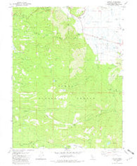 Sattley California Historical topographic map, 1:24000 scale, 7.5 X 7.5 Minute, Year 1981