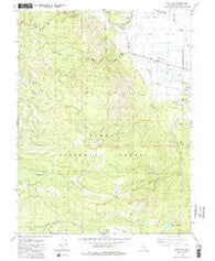 Sattley California Historical topographic map, 1:24000 scale, 7.5 X 7.5 Minute, Year 1981