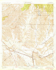 Saugus California Historical topographic map, 1:24000 scale, 7.5 X 7.5 Minute, Year 1933