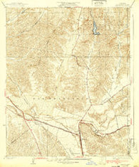 Saugus California Historical topographic map, 1:24000 scale, 7.5 X 7.5 Minute, Year 1933