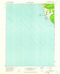 Saunders Reef California Historical topographic map, 1:24000 scale, 7.5 X 7.5 Minute, Year 1960
