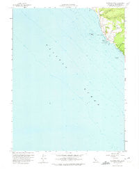 Saunders Reef California Historical topographic map, 1:24000 scale, 7.5 X 7.5 Minute, Year 1960